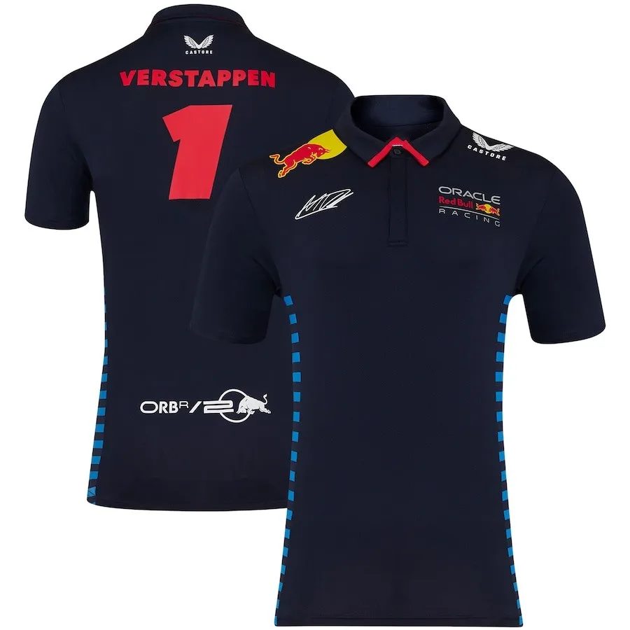 2024 neue Formel1 Red Bull Team Racing offizielle Website Racing Polo Shirt Trikot Outdoor Sport Trikot Erwachsenen und Frauen Training