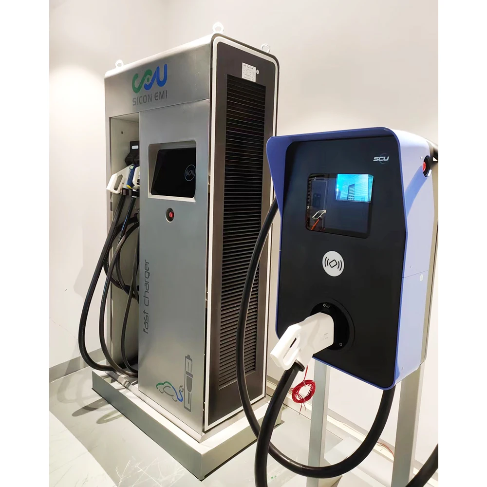 SCU EV Quick Charging Station Payment Terminal Electric Vehicle Charging Posts 30-480kW DC Fast Charging Pile with Load Balance