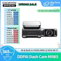 DDPAI Dash Cam Mini5 4K UHD DVR Car Camera Recorder Car Dash