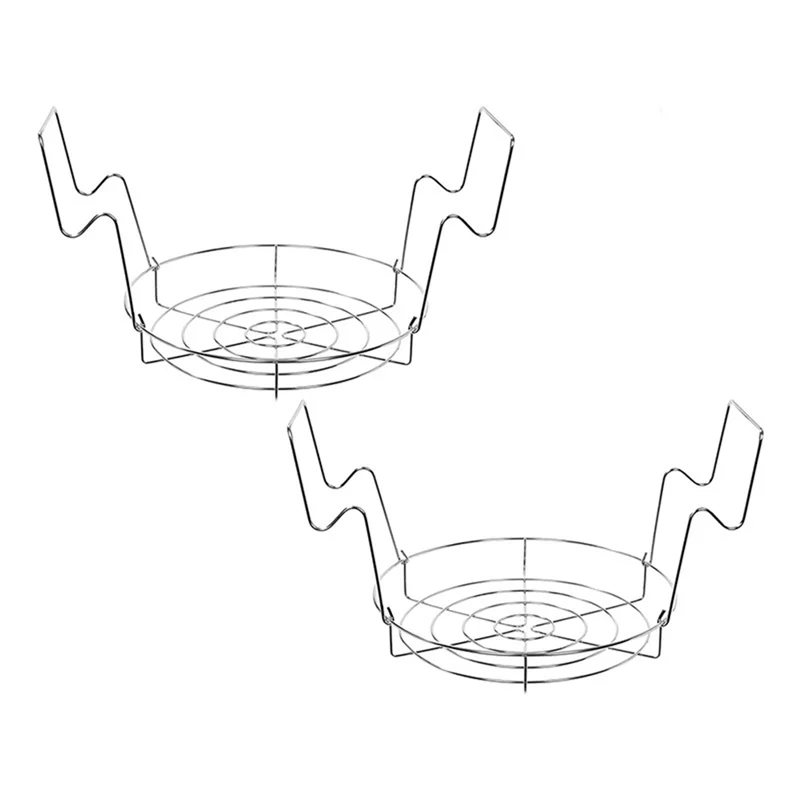 N08R 2Pcs 21.5-Quart Water Bath Canner With Jar Rack Kitchenware Stainless Steel Can Rack Easy Install Easy To Use