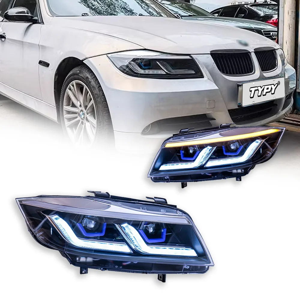 

TYPY Car Headlights For BMW 3 Series E90 2005-2012 LED Car Lamps Daytime Running Lights Dynamic Turn Signals Car Accessories