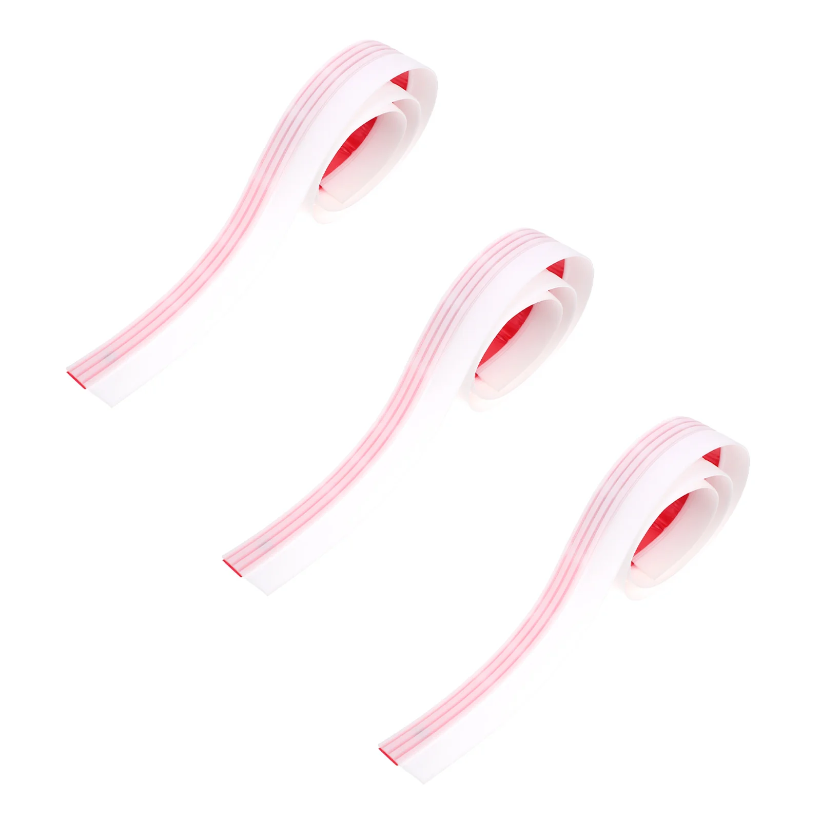 

3pcs Windproof Sealing Strips Pvc Door Seal Acoustic Sound Insulation Strip Home Gap Protection Door Sealing Strips