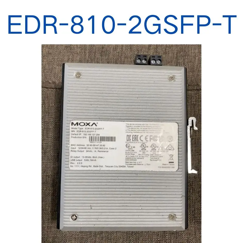 جدار الحماية المتكامل EDR-810-2GSFP-T المستخدم 8+2G NAT/VPN/جهاز التوجيه تم اختباره وظيفة موافق سليمة #3