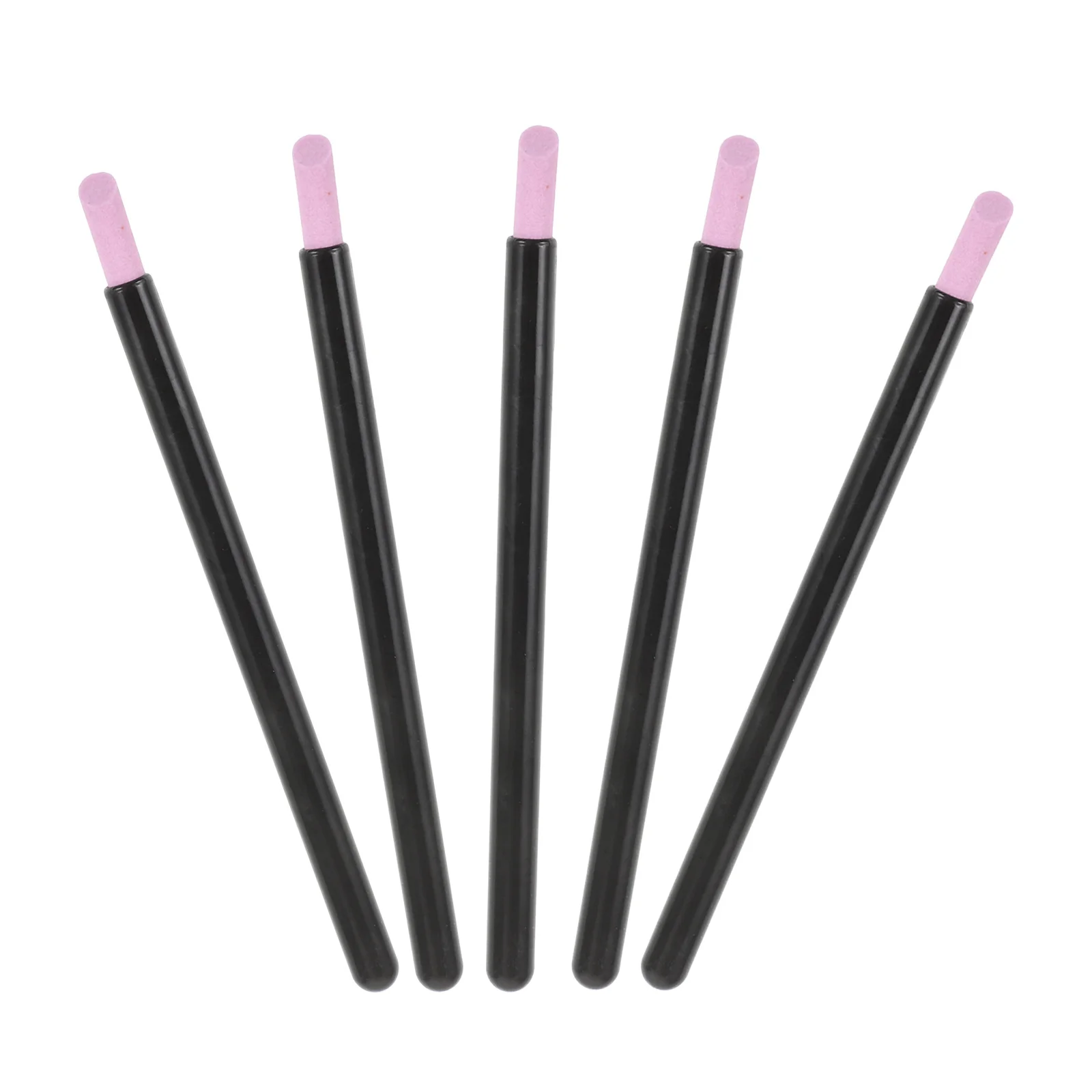 5 قطعة قلم نقش الأظافر البلاستيك متعدد الوظائف أداة مانيكير لإزالة الجلد الميت التقشير تلميع طحن #6