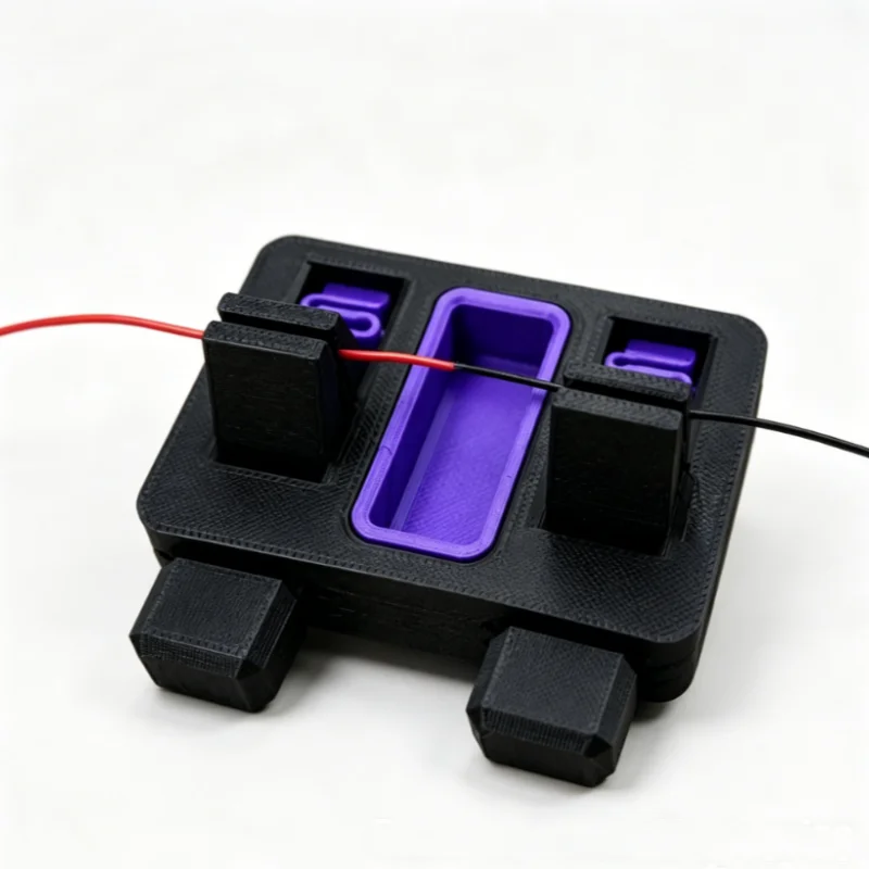 3D Printed Welding Helper Clamp, Adjustable Wire Holder, Precision Alignment Fixture For Soldering And Welding Work