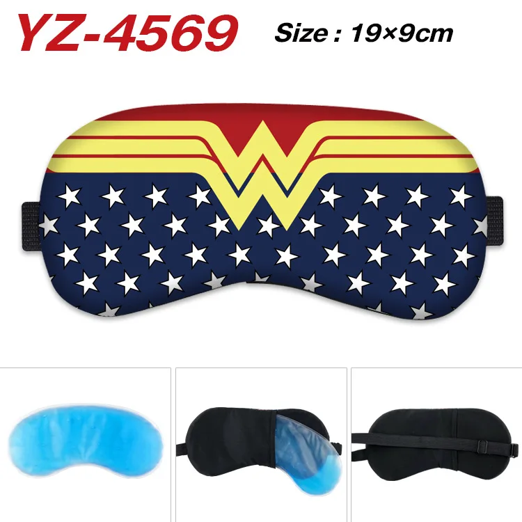 Marvel Spider-Man Iron Man Sleeping Eyeshade para hombre y mujer, cubierta creativa para dormir, sombra de ojos impresa a la moda