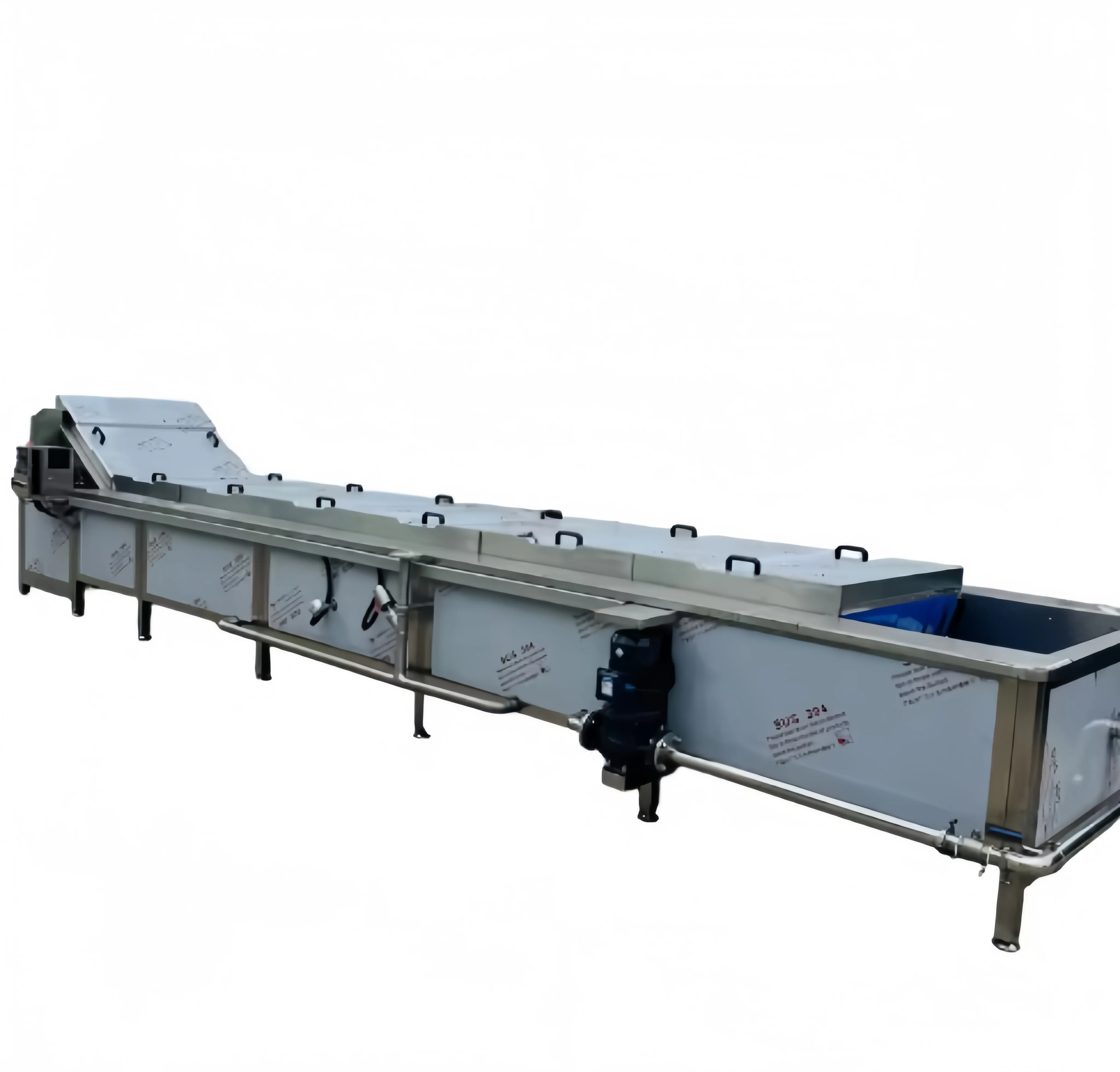 سعر المصنع آلة الكي التجارية لتنظيف وتمييع الفواكه والخضروات عالية الجودة