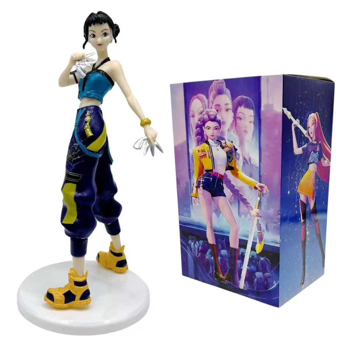 Новинка 2025 года, аниме Kpop, демон, экшн-фигурка, модель игрушки, 20 см, охотники на демонов, руми, коллекция орнаментов, фигурки, модель игрушки для детей