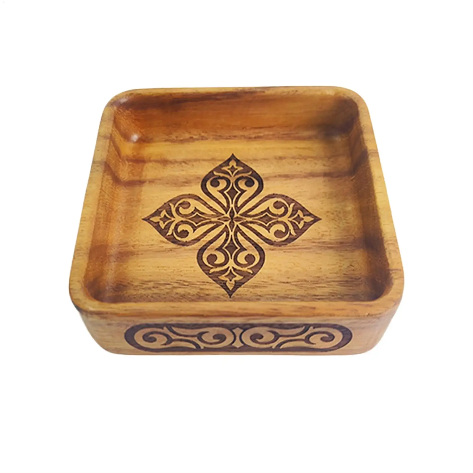 

Деревянный поднос для сервировки, тарелка для десертов и салатов, квадратный деревянный поднос для закусок, кофе, чая, завтрака, еды, фруктов, напитков, для вечеринок и сервировки стола.