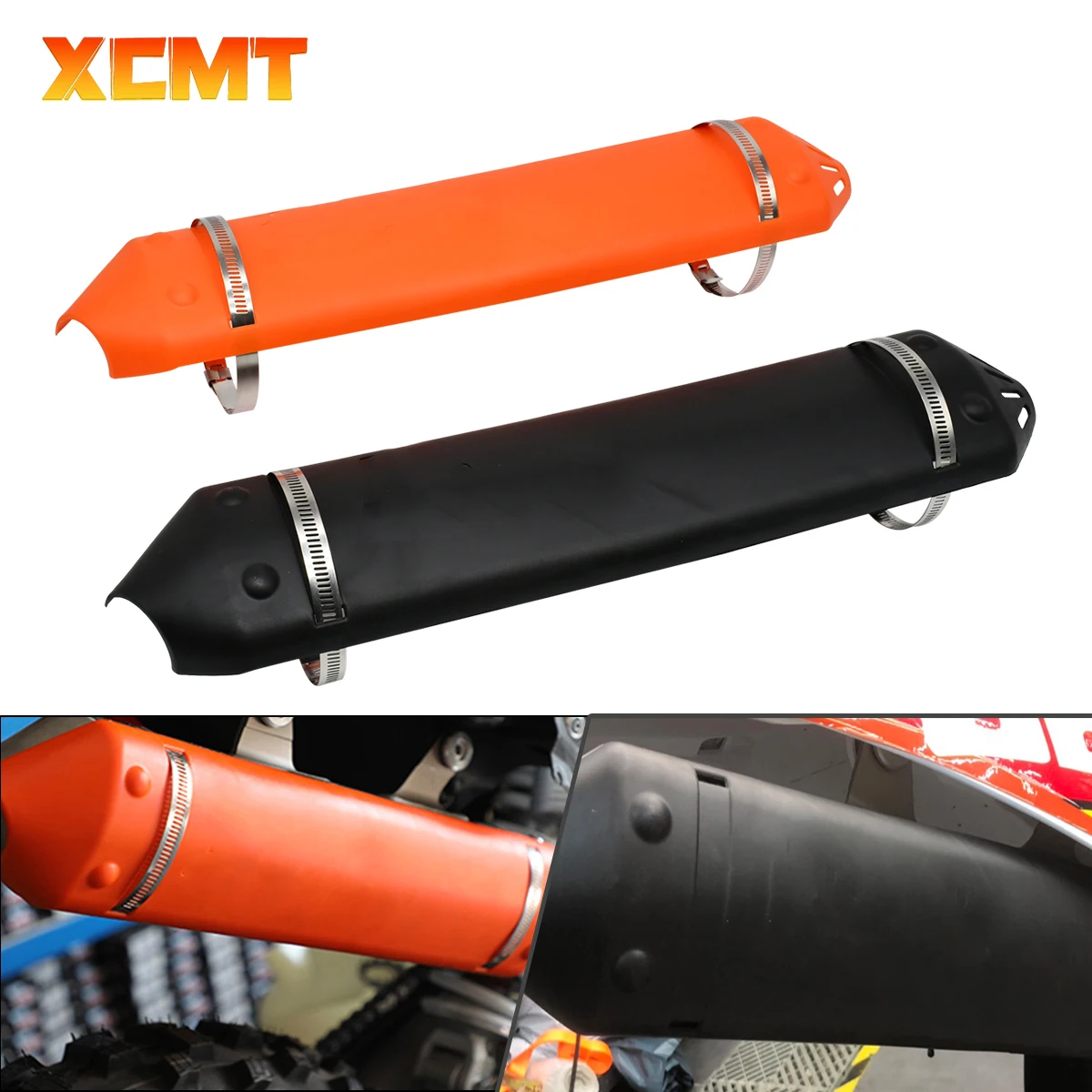 

Motorcycle Heat Shield Exhaust Protective Cover For KTM XC XCW EXC TE 250 300 TPI 2020 2021 2022 2023 Dirt Bike Universal Parts