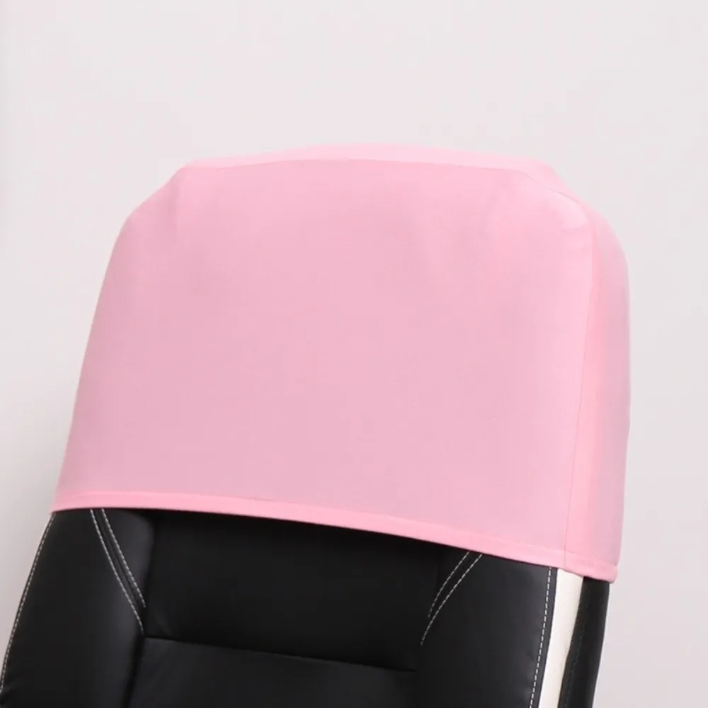 Elastic Elastic Office Chair Cover Dustproof Back Protection Computer Chair Head Cover Dust-Proof Cover Solid Color