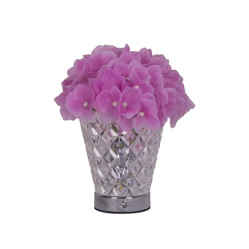 Three-color light hydrangea ambient light, wedding auditorium shooting decoration