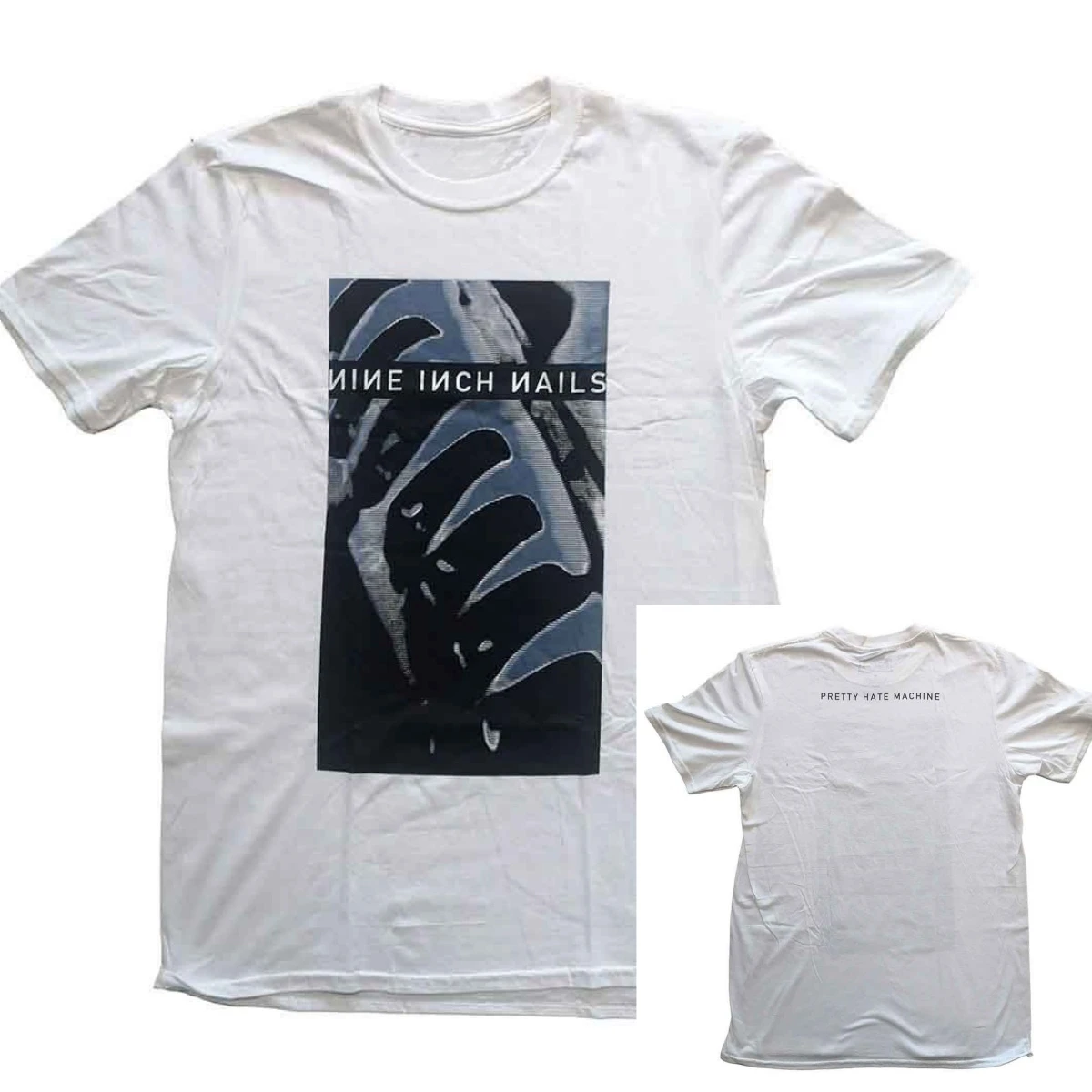 Pretty Hate Machine Nine Inch Nails  NIN Band T-Shirt Cotton Graphic Tee Men Women Summer Streetwear