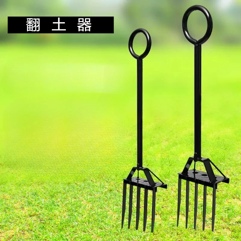 Turner, hoe, shovel, farm tools, steel fork, rake, home garden tools