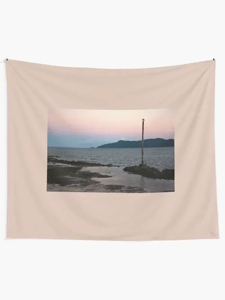 Perched High and Dry at the Point. Tapestry Outdoor Decoration Art Mural Tapestry