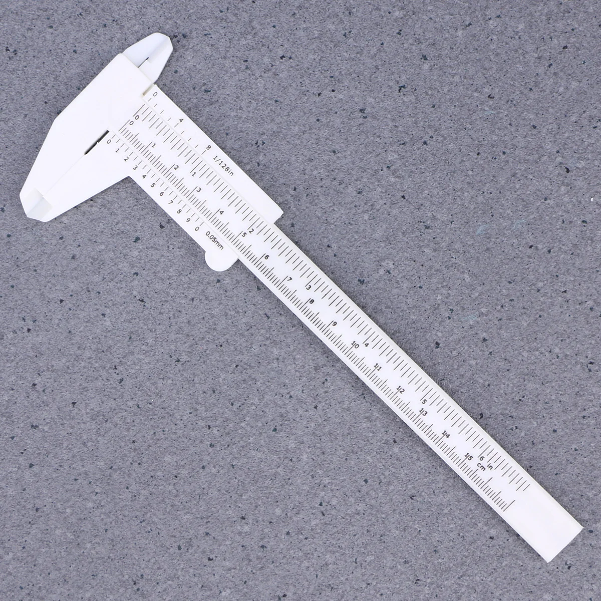 

150mm Plastic Caliper Portable Tool Sliding Pocket Caliper Ruler Gauge for Tattoo Jewelry Depth Step