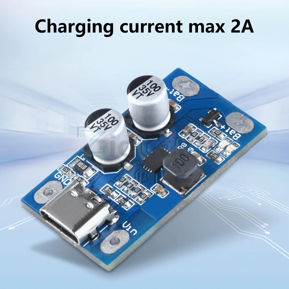 1S 2S 3S 4S Boost Voltage Fast Charging Lithium Battery Module Drone Charging Module Type-C Input