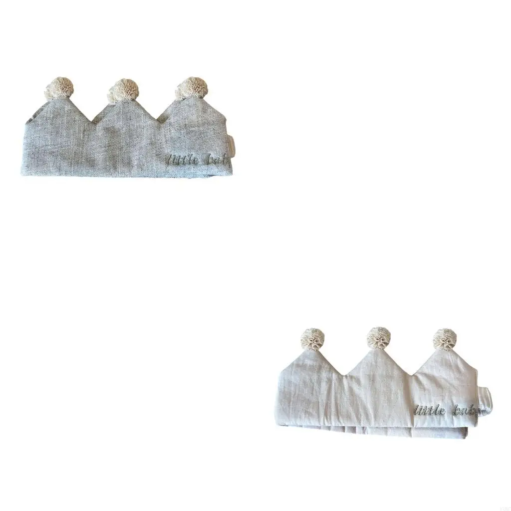 

Comfortable Elastic Crowned Headpiece For Infants Boys Special Occasion Photography Props 4XBC