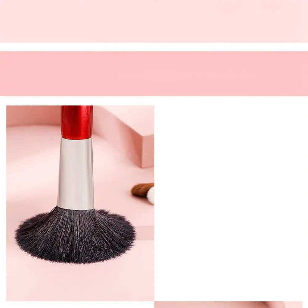 Portable Portable Makeup Brush Kit Soft Natural Wool Bristles Professional Cosmetic Tools Travel Friendly Eyeshadow Powder Set - Aliexpress Deal
