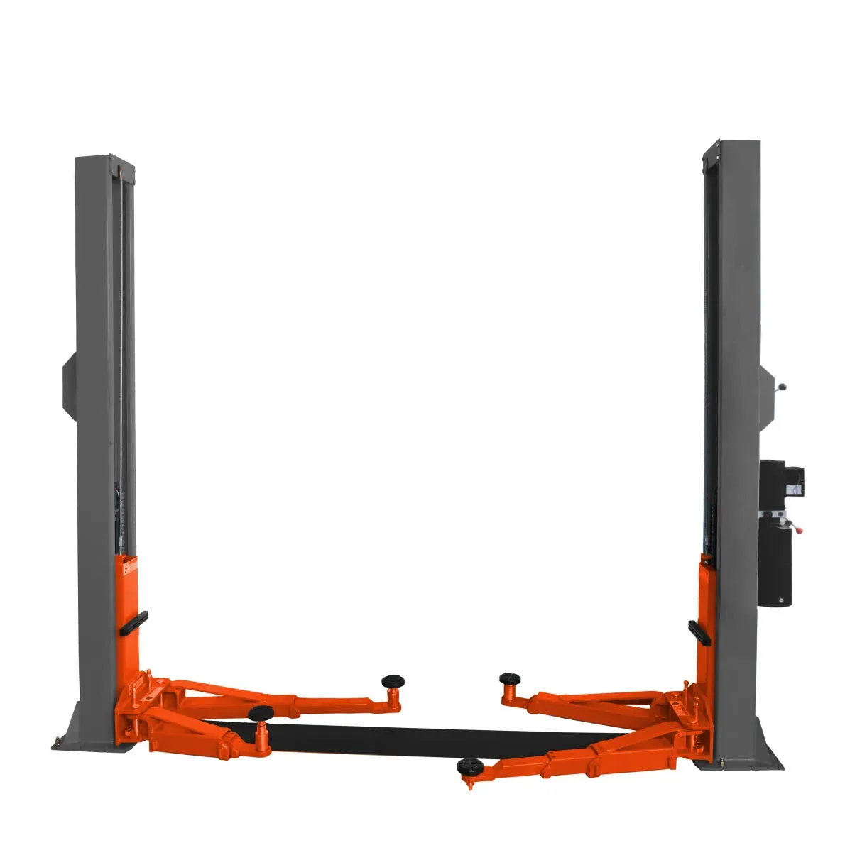 

Portable 4000kg Double Cylinder Hydraulic Lift Two Post Design Car Lift For Home Garage