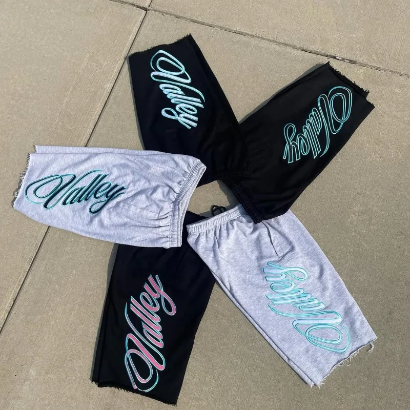 

Хип-хоп Harajuku High Street Trend Брендовые спортивные шорты большого размера для мужчин Y2K 2025 Новые летние повседневные свободные широкие женские шорты в стиле ретро в стиле рок