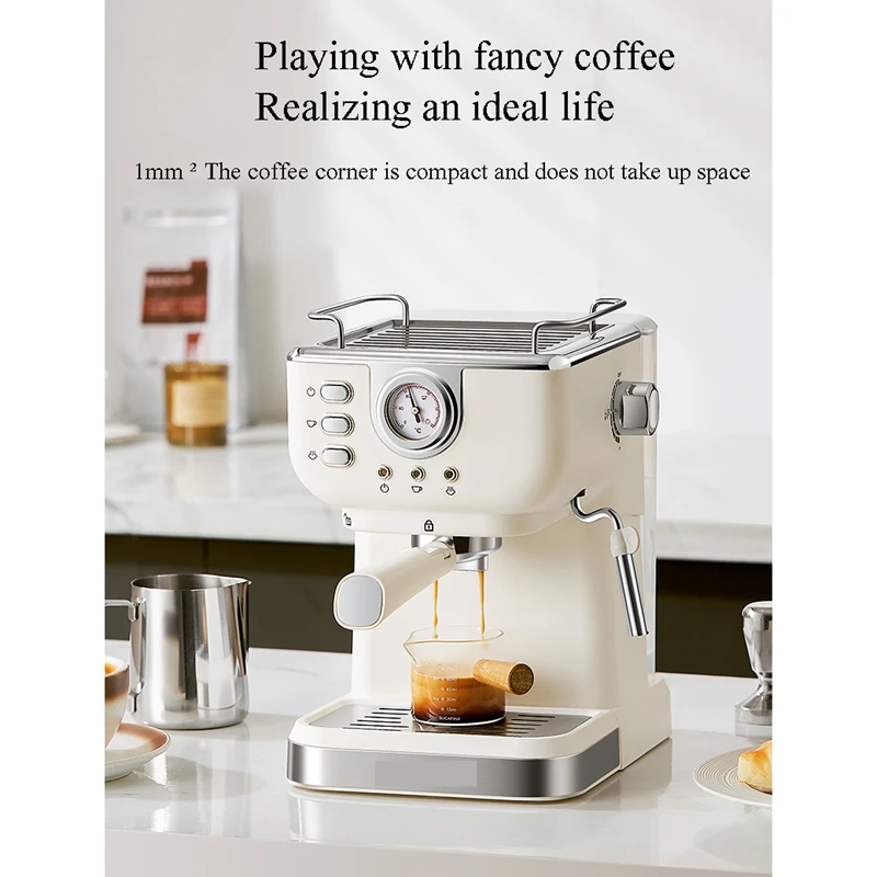 

Электрическая кофемашина, портативная кофеварка, мельница для зерен, капсульная кофемашина для эспрессо для бытовой кухни, кофейный порошок