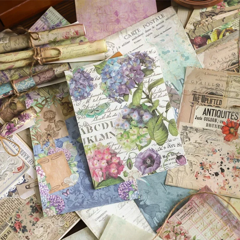 4 stil 100 Teile/beutel Schönheit Alte Testament Serie Vintage Material Papier Kreative Dekoration DIY Handbuch Sammelalbum Foto