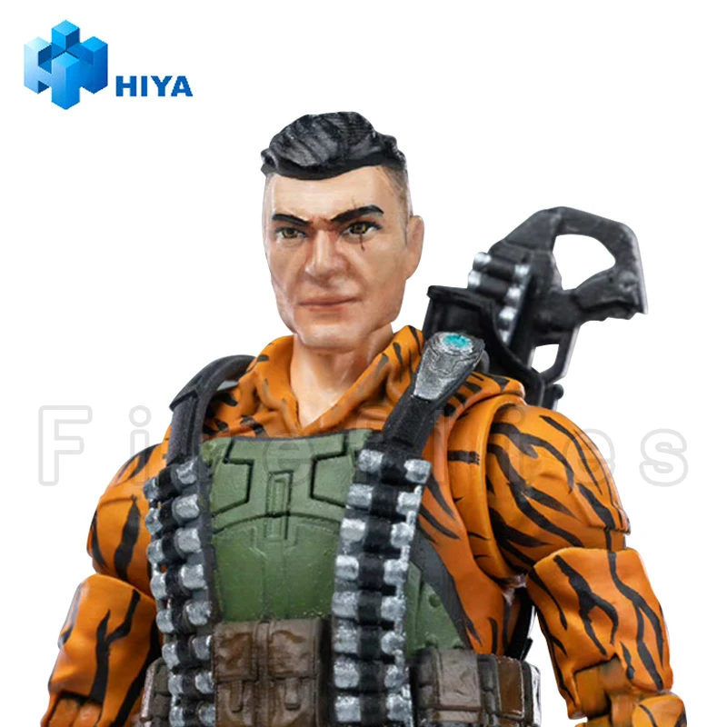 1/18 HIYA Action Figure da 4 pollici Squisita mini serie GIJoe Flint Tiger Force Ver. Giocattolo modello anime