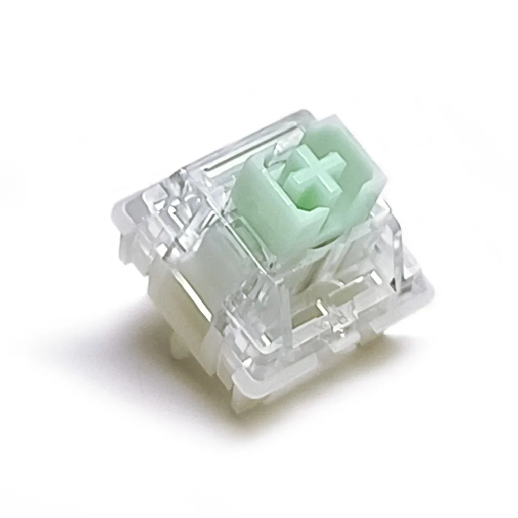 ICE Jade Magnetic Switch Pro 2 Pin Linear Factory Prelubed with Dustproof Hot Swappable for Game Mechanical Keyboard HiFi Sound