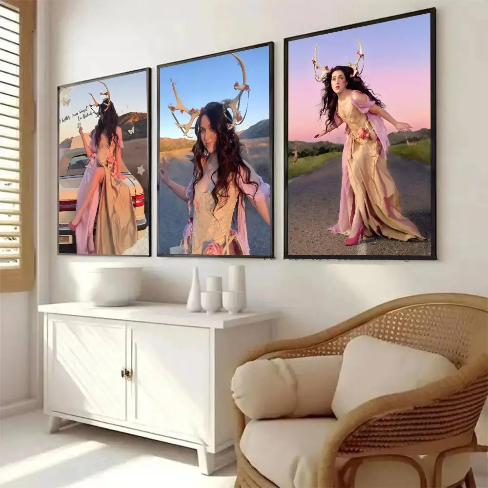 Singer Em B-Beihold Poster Room Decor Home Wall Art Printing Waterproof Garage Bed Room Posters Gift