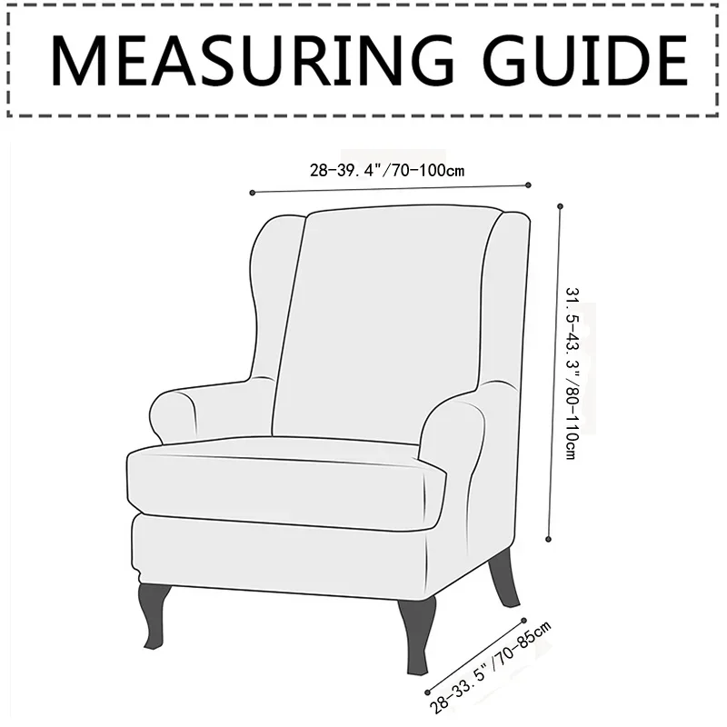 Capa elástica de elastano para cadeira, capa floral inclinada para sofá, removível, elástica, com capa de almofada