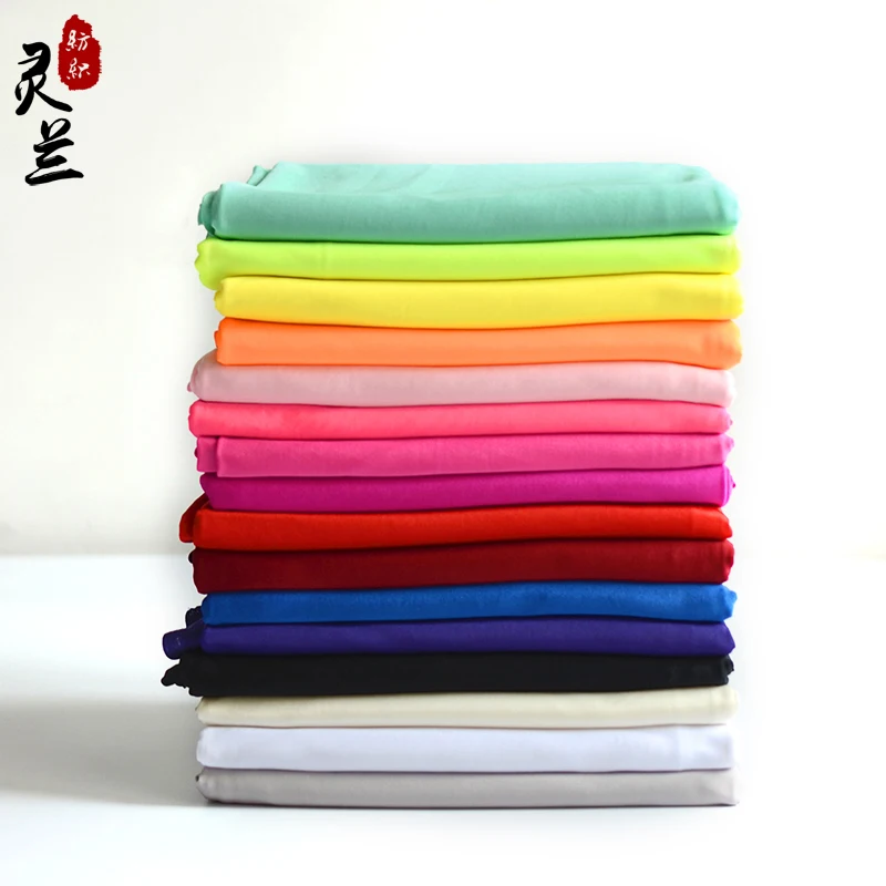 YLM Swimsuit Fabric High Elastic Fabric Four-way Stretch Fabric for Latin Dance Clothing Polyester Glossy