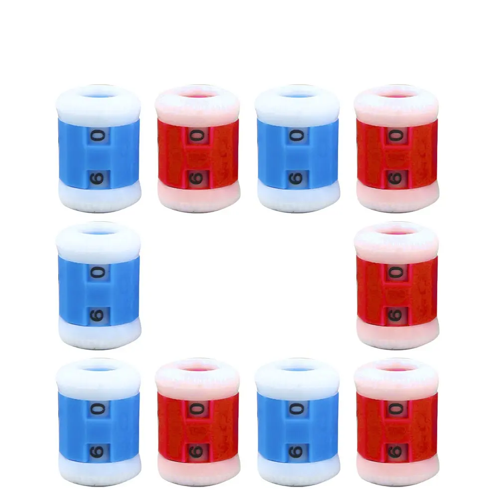 

10Pcs Sturdy Plastic Knitting Stitch Counter Register for Home Crafting Track Weaving Lines Accurately Knitting Accessories DIY