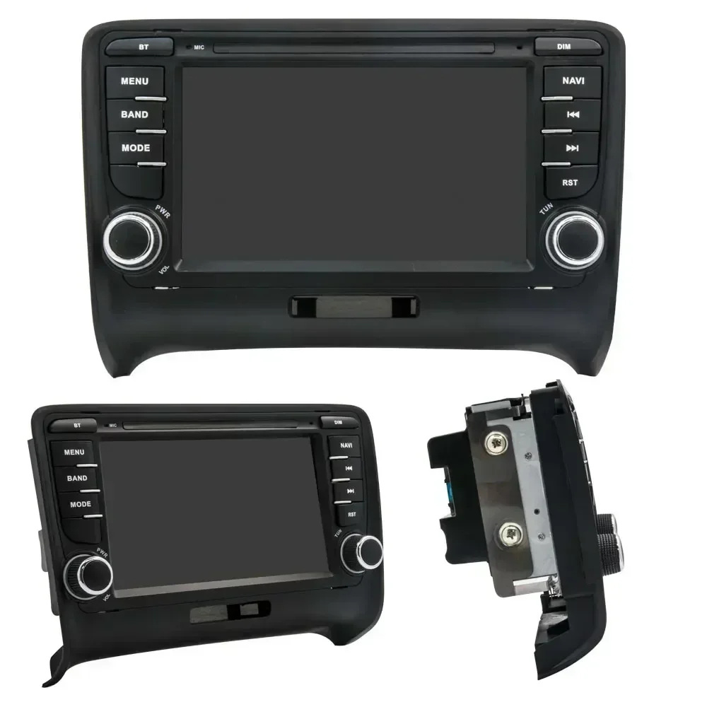 نماذج ترقية السيارة لأودي TT MK2 8J 2006-2014 مشغل أندرويد واي فاي السيارات ستيريو بلوتوث edio وسائل الإعلام شاشات اللمس تجديد التغيير