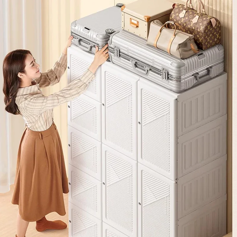 

Luxury King Size Organizer Space Saving Closet Organizer Closet Wardrobe Dressers Vestidor De Armario Abiertos Bedroom Furniture