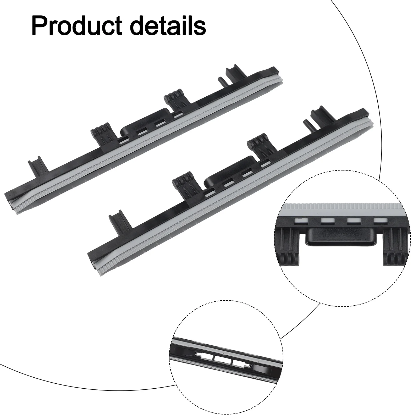 1/2 Pcs Scrape Strip For Karcher FC BR Series BR 30/4C Vacuum Cleaner Accessories Cleaning Replacement Parts