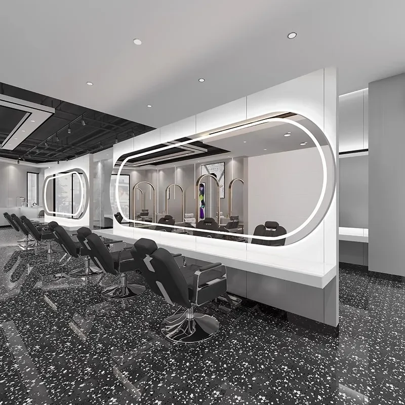 

New barber shop mirror, horizontal hanging Chase mirror