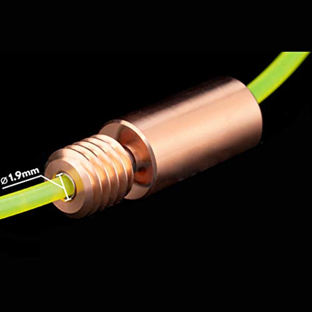 

2 Pcs Bi-Metal Heatbreak Bimetal Heat Break for E3D V6 HOTEND Heater Block for Prusa I3 MK3 Break 1.75MM(Threaded)