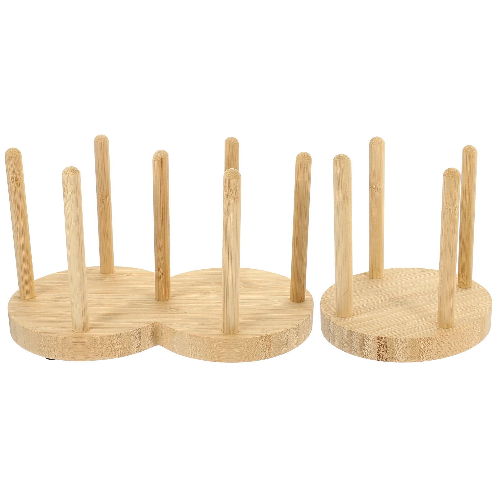 

2 Pcs Bamboo Paper Cup Storage Rack Holder Dispenser Desktop Organizer Coffee Holders