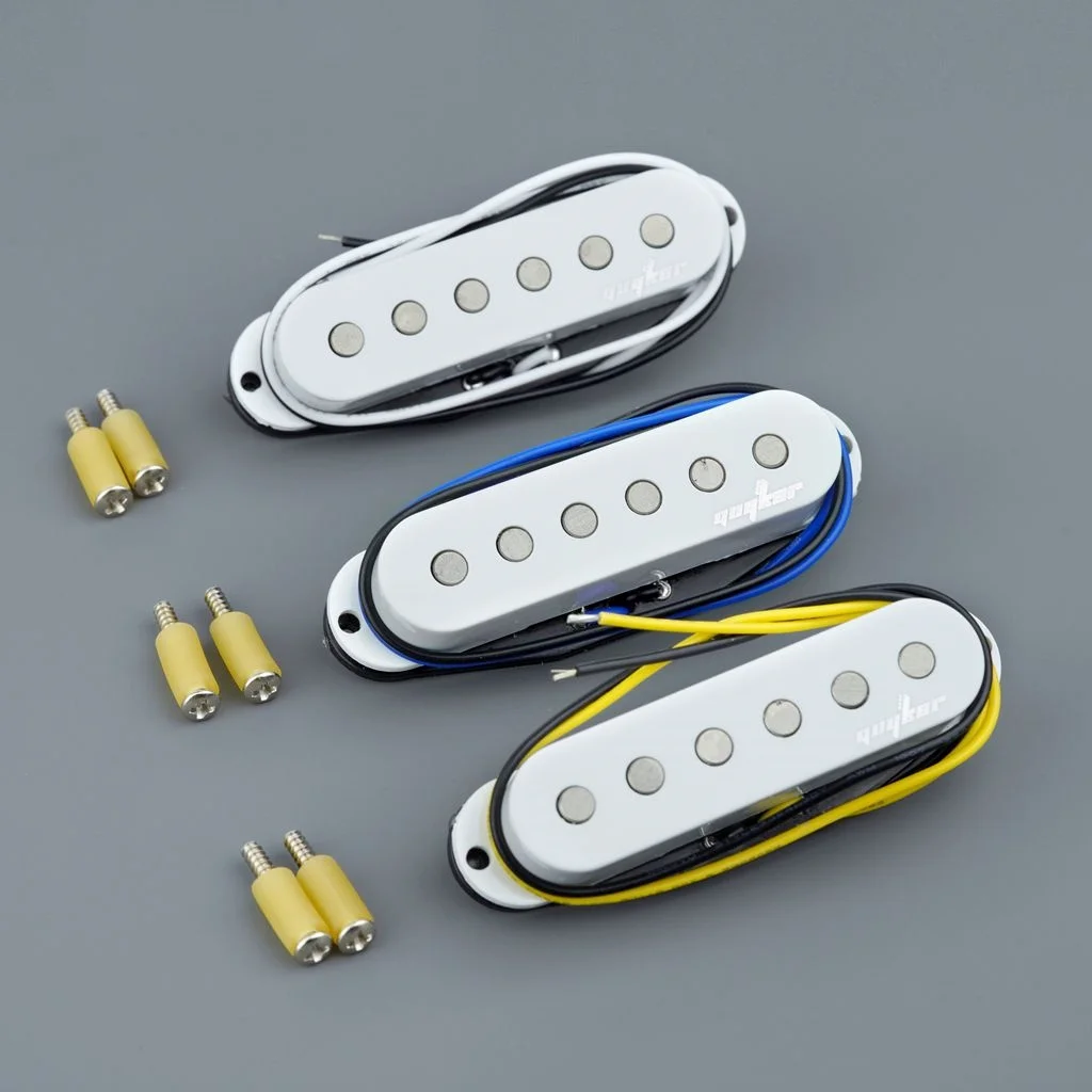 

GUYKER Three Single Coil Alnico V Guitar Pickups Electric Guitar Pickups For ST Guitar