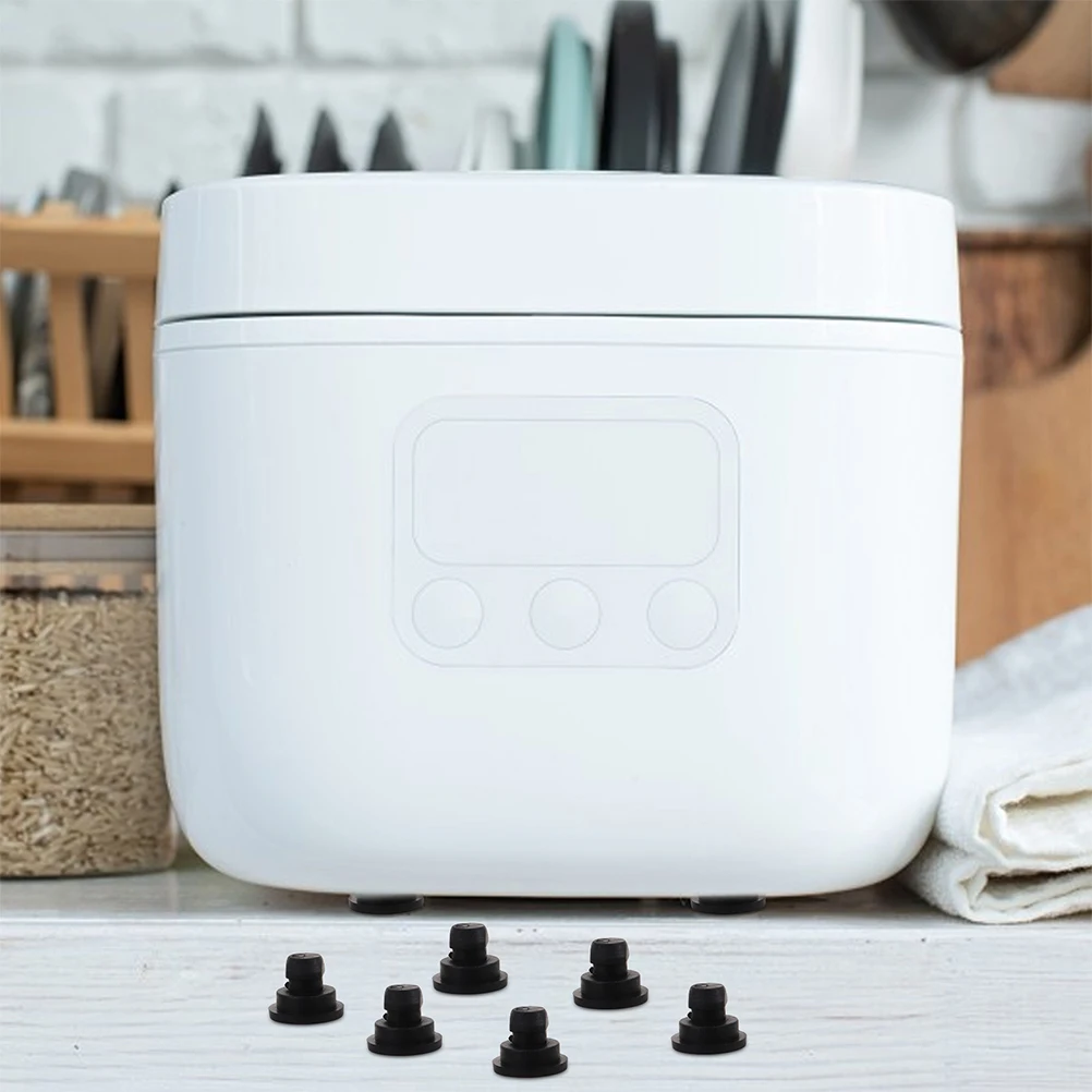 

24 Pcs Rice Cooker Foot Pad Replaceable Rubber Feet for Slow Plug Crock Replacement Parts