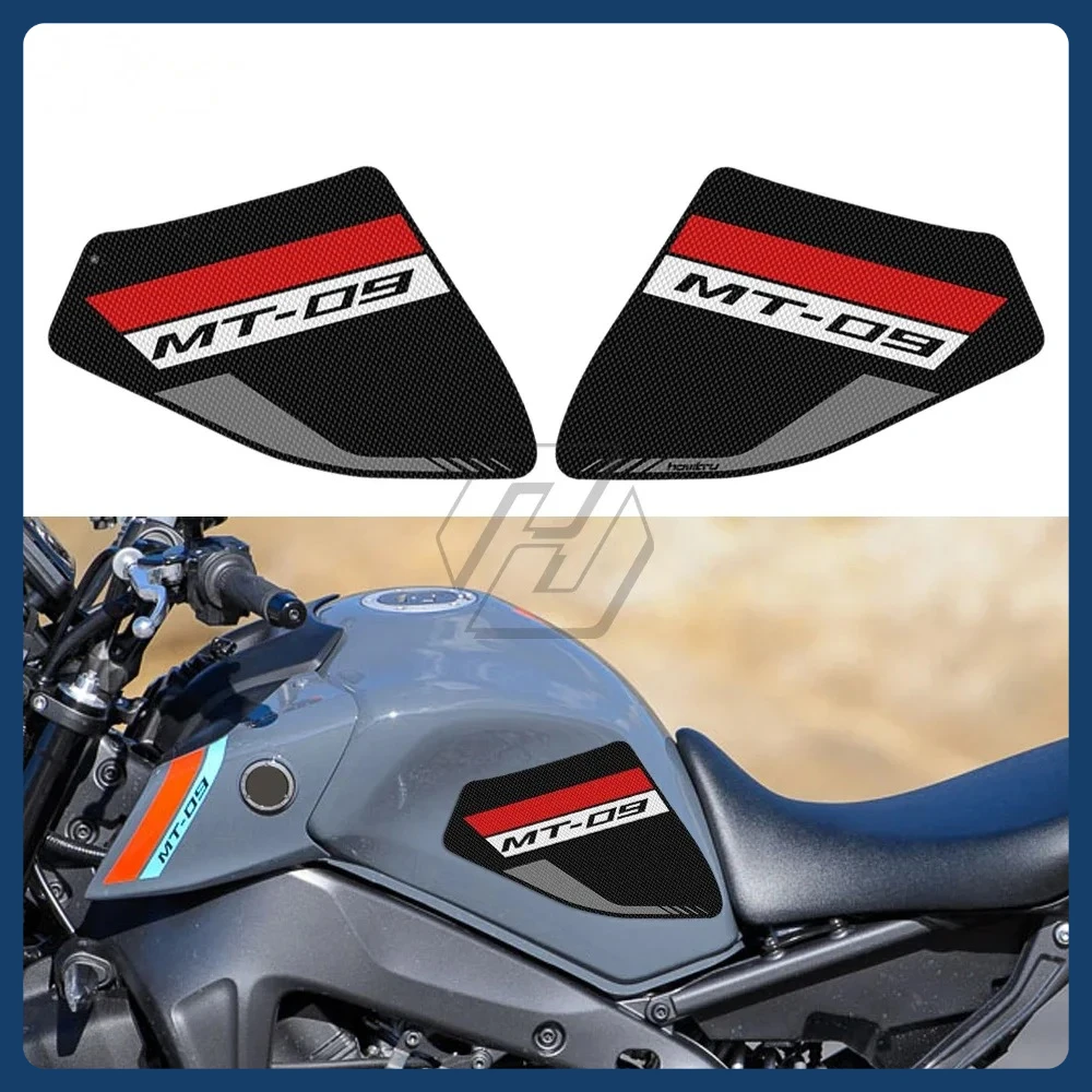 

Наклейка на мотоцикл для Yamaha MT-09 2021-2022, наклейка, аксессуары для мотоцикла, боковая накладка на бак, защитный коврик для наколенника