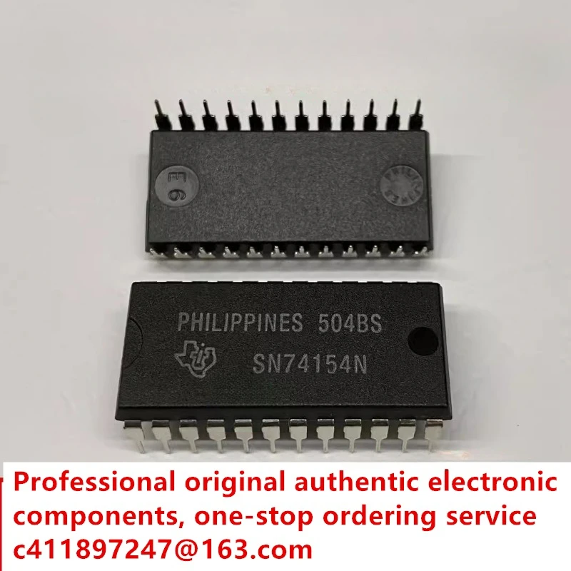 

5PCS/Newly Imported Original SN74154N HD74154P SN74LS154N Decoder Plug in DIP-24