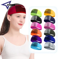 Bande de sueur de sport absorbante pour hommes et femmes, bandeau anti-transpiration pour le cyclisme, le yoga, les cheveux, la tête, la sécurité sportive, la salle de sport, l'extérieur