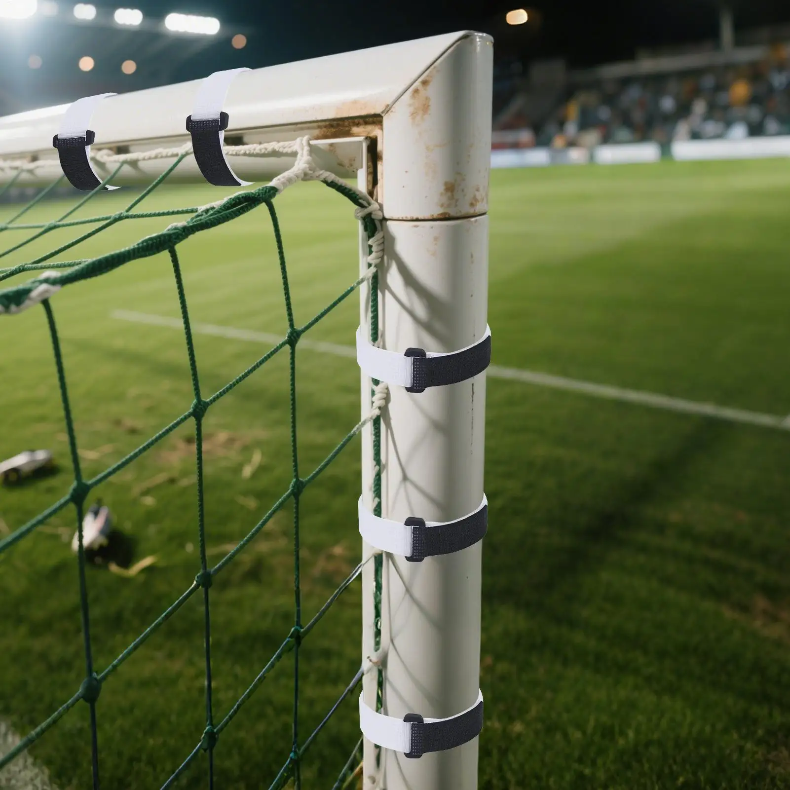 

Футбольные ворота, сетчатые ремни, удерживающие футбольные сетки, галстуки, 50 шт., стабильные прочные ремни, галстуки для детей, игровая площадка на открытом воздухе, спорт