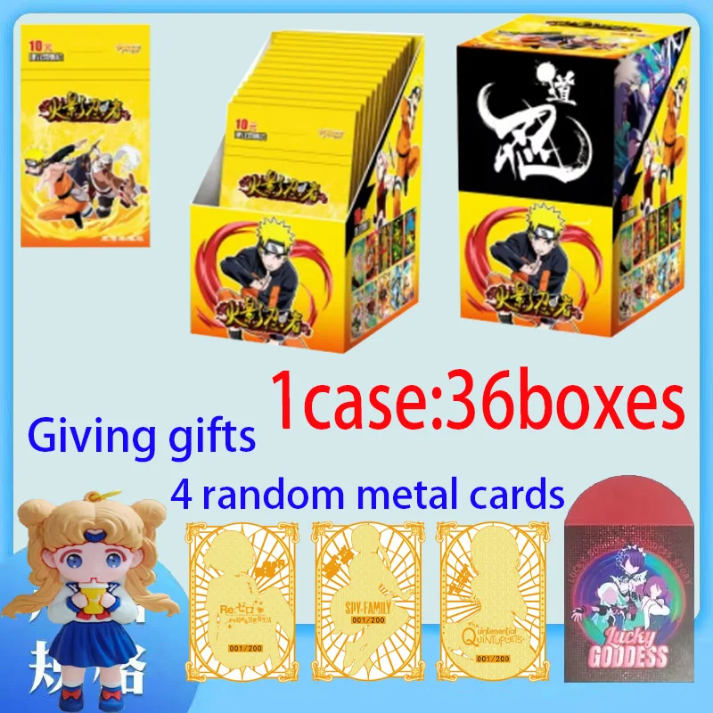 Wholesale Naruto Cards Letters Paper Card Letters Games Children Anime Peripheral Character Collection Kid's Gift Playing Card