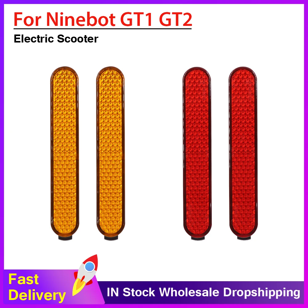 Reflective Strip for Segway Ninebot GT1 GT2 Super Powerful Electric Scooter Left Right Reflector Car Body Eflective Strip Parts