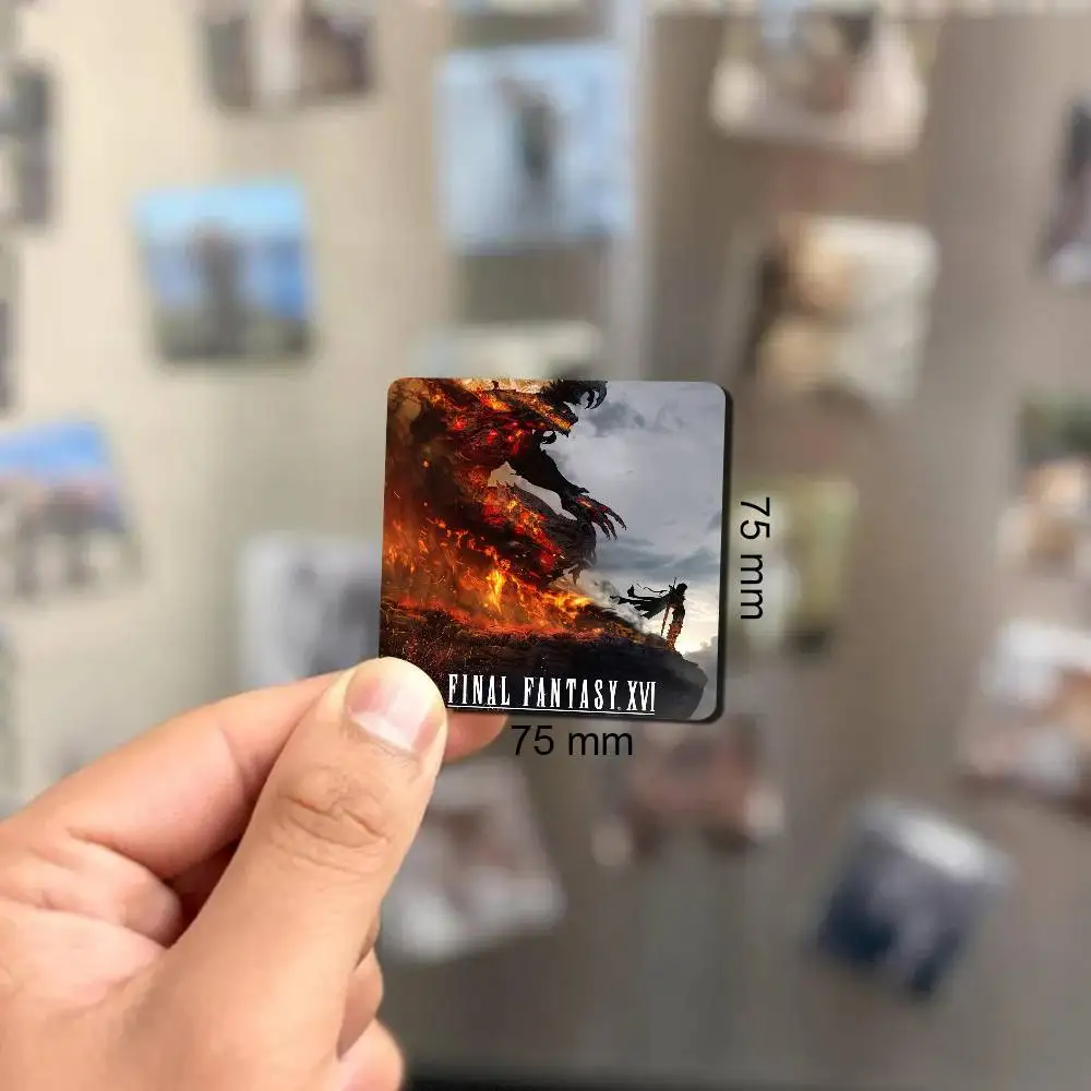 سلسلة فاينل فانتسي إطار صور الألعاب صورة مغناطيس الثلاجة ملصقات مغناطيسية للثلاجة أصدقاء العائلة هدايا الحيوانات الأليفة للأطفال #3