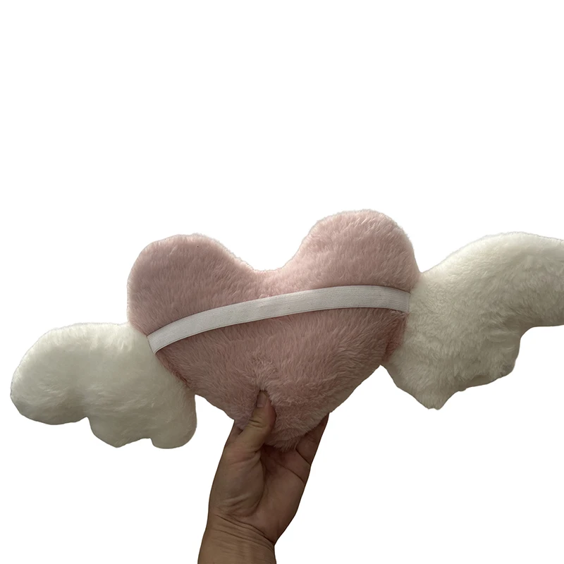 

Heart Shaped Car Headrest Plush Love Neck Cushion Universal seat back cushion Car seat cushion