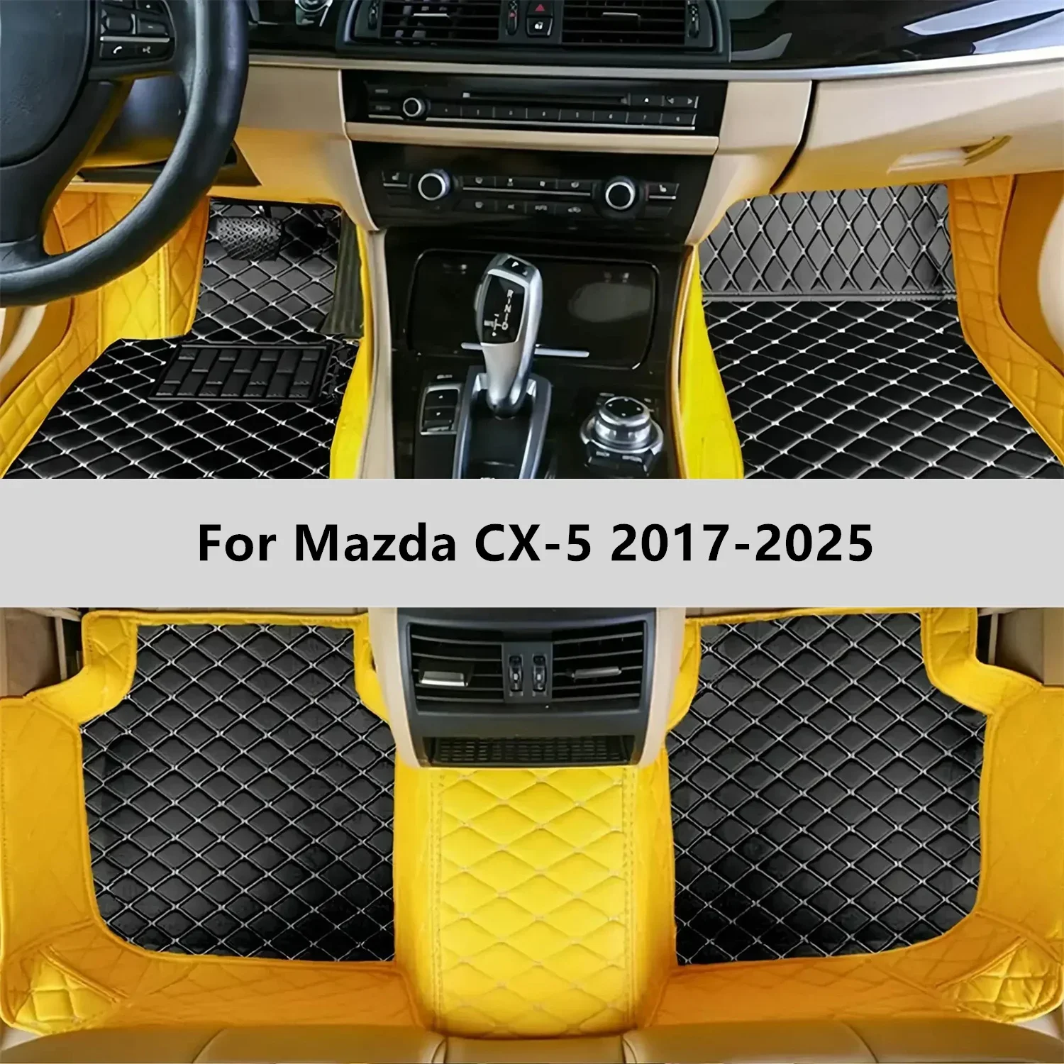 

Custom Car Floor Mats For Mazda CX-5 2017-2025 Floor Mat Car Mat Accessories Men Women Interior Accessories